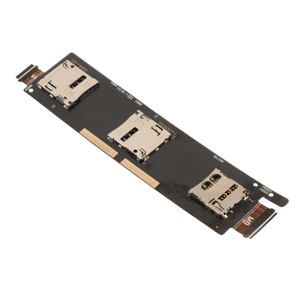 Replacement Dual SIM Card Tray Slot Flex Cable for ASUS Zenfone 5 A500CG / 6 A600CG
