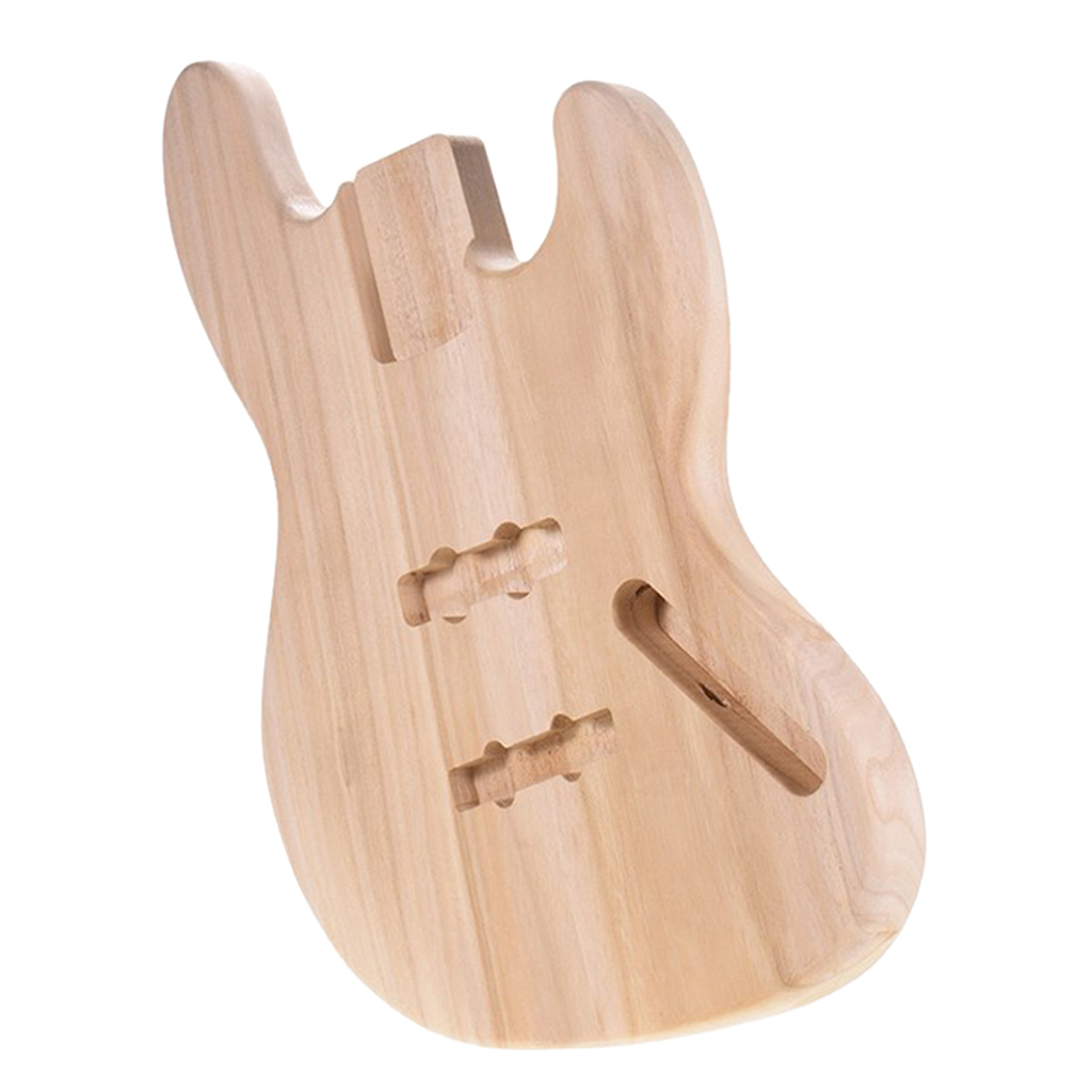 Wood Unfinished Electric Guitar Body for JB Electric Guitar DIY Accs