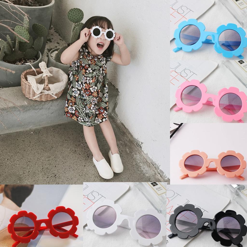Baby Cute Flower Sunglasses Boys Girls Child Fashion Kids New Stylish ...