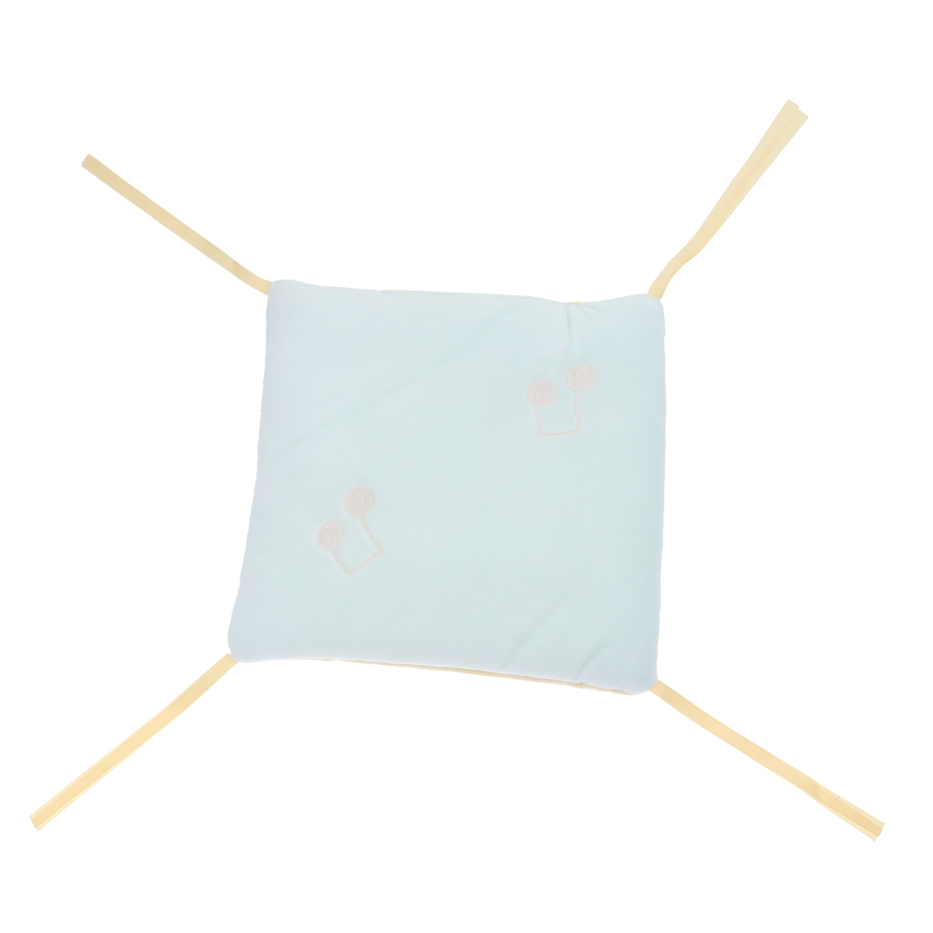 6PCs Baby Crib Bumper Cotton Infant Bed Cot Protector Musical 