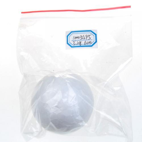10 x 6cm White Modelling Craft Polystyrene Foam Ball Sphere
