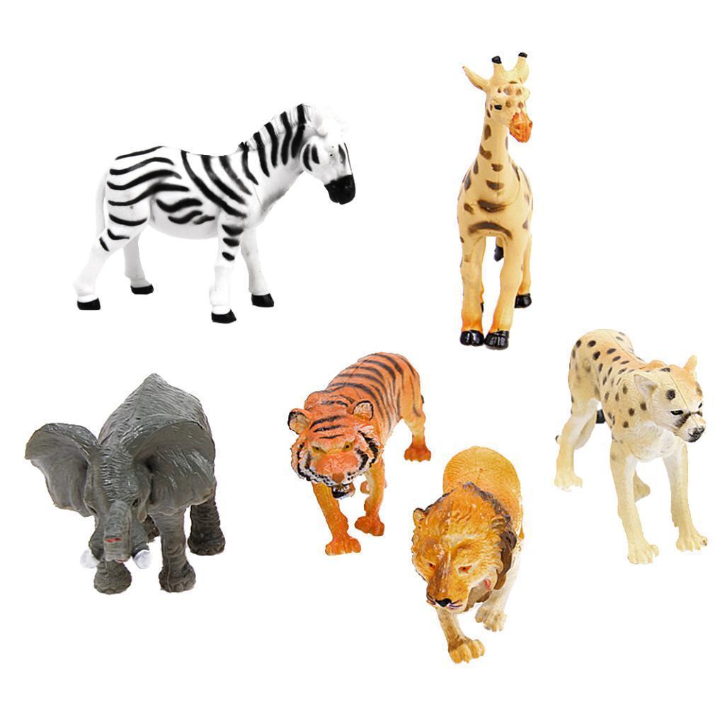 wild animal s toy plastic