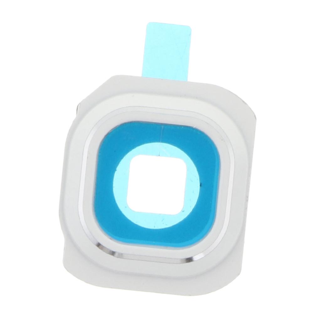 For Samsung S6 Phone Replacement Rear Camera Lens Glass Cover White