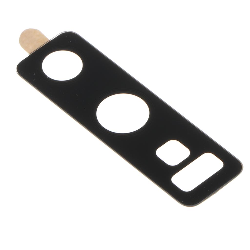 2xBack Camera Glass Lens Replacement + Adhesive for Samsung Note 9 Black
