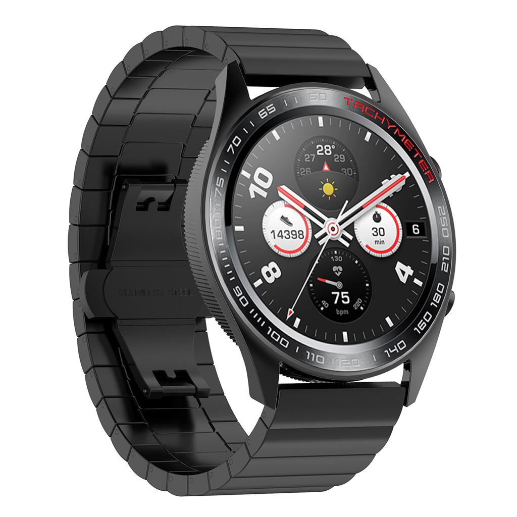 22mm Metal Bracelet Wrist Watch Band for Huawei Hornor Magic/Watch GT Black