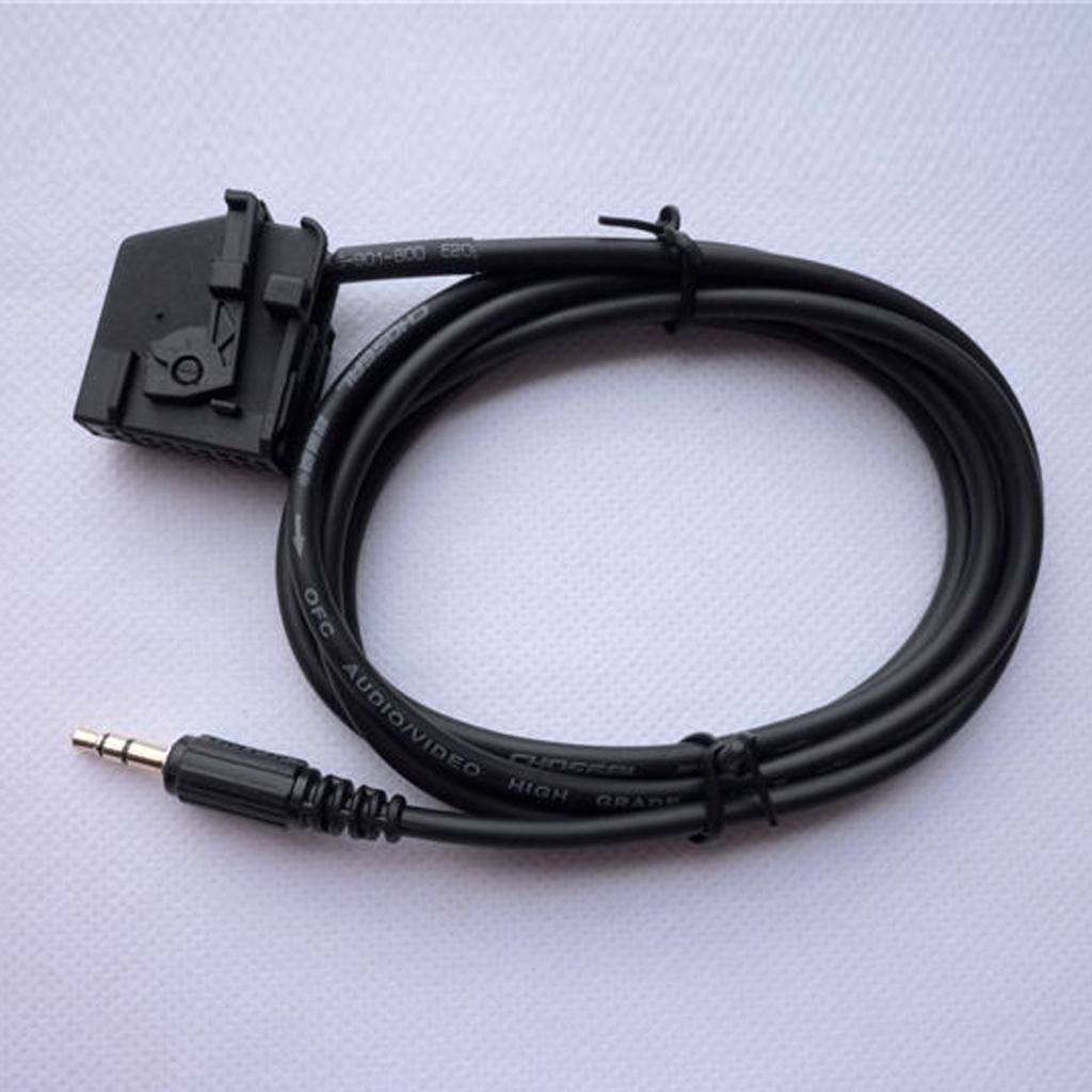 3.5mm Jack AUX Cord Interface Audio Adapter Cable for Mercedes Benz Comand 2.0