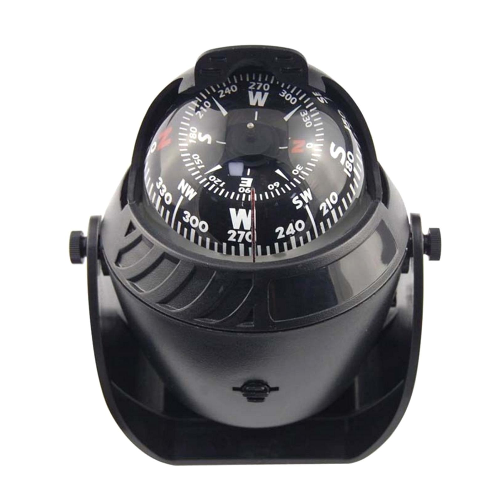 LED Light Sea Marine Car Compass Boat Caravan Truck