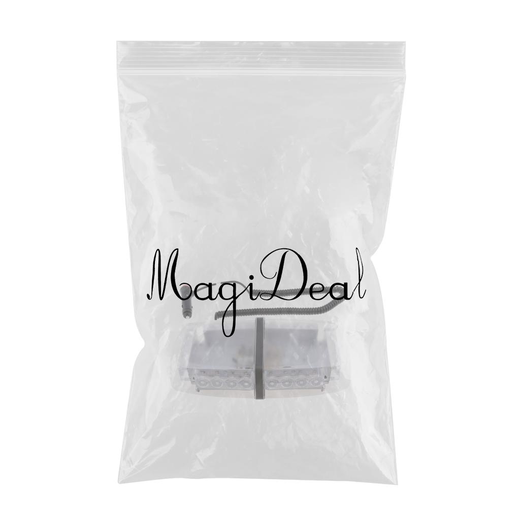 Waterproof Truck Car Roof Top 24LED Strobe Amber Light with Magnetic Base