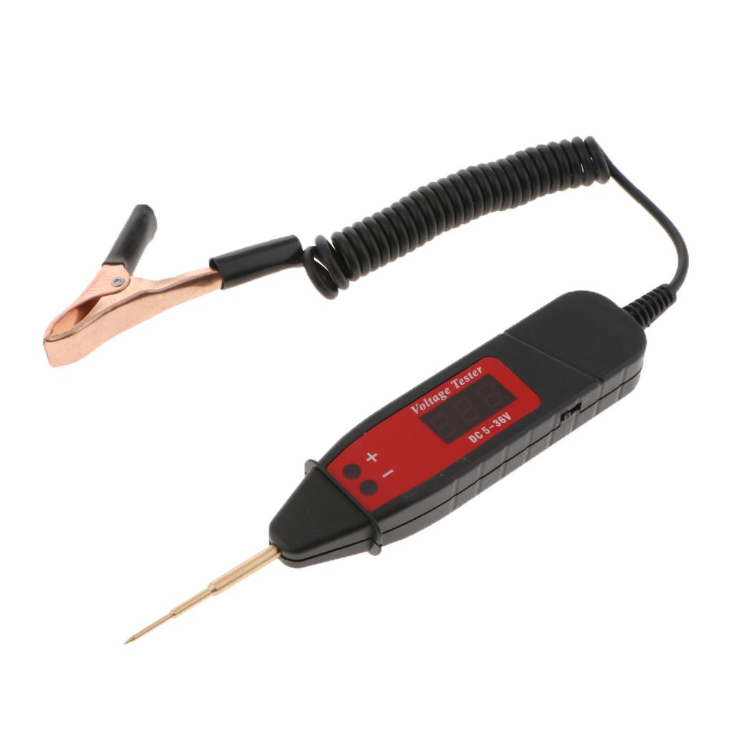 Auto Car LED 5-36V Circuit Tester Diagnostic for Shorts for Testing Probe