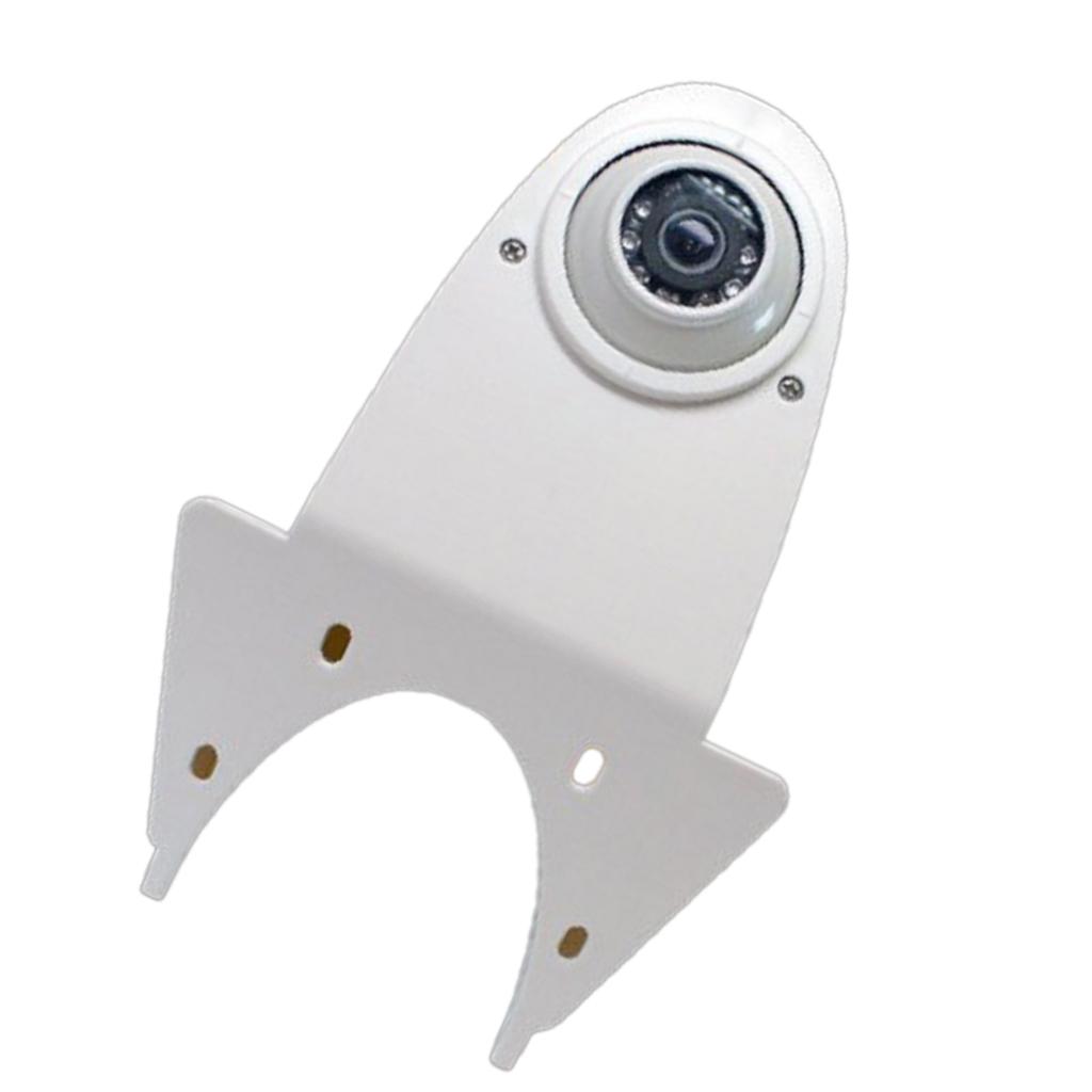 Waterproof Night Vision Camera Reverse Parking Assistance for Cars white