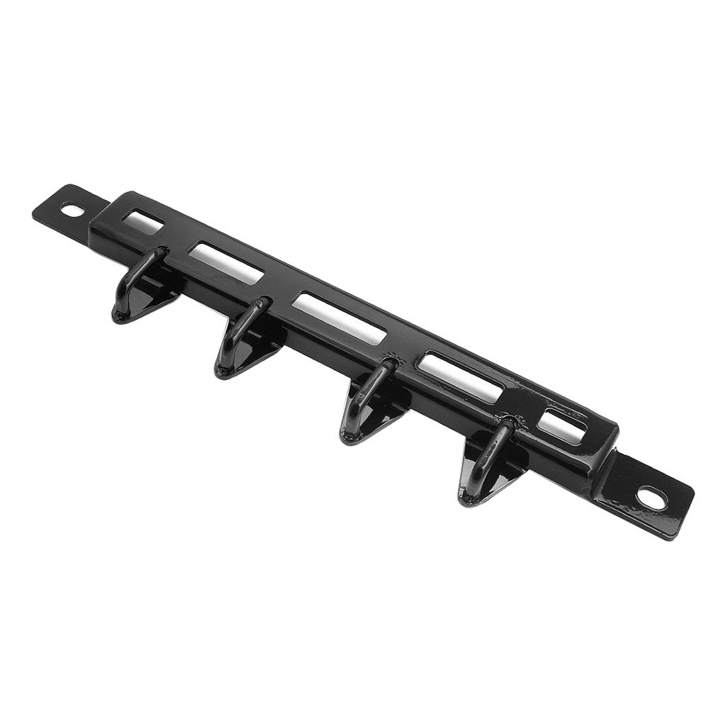 Metal Seat Slider Plus Floor Bracket Rack fits Toyota  Black