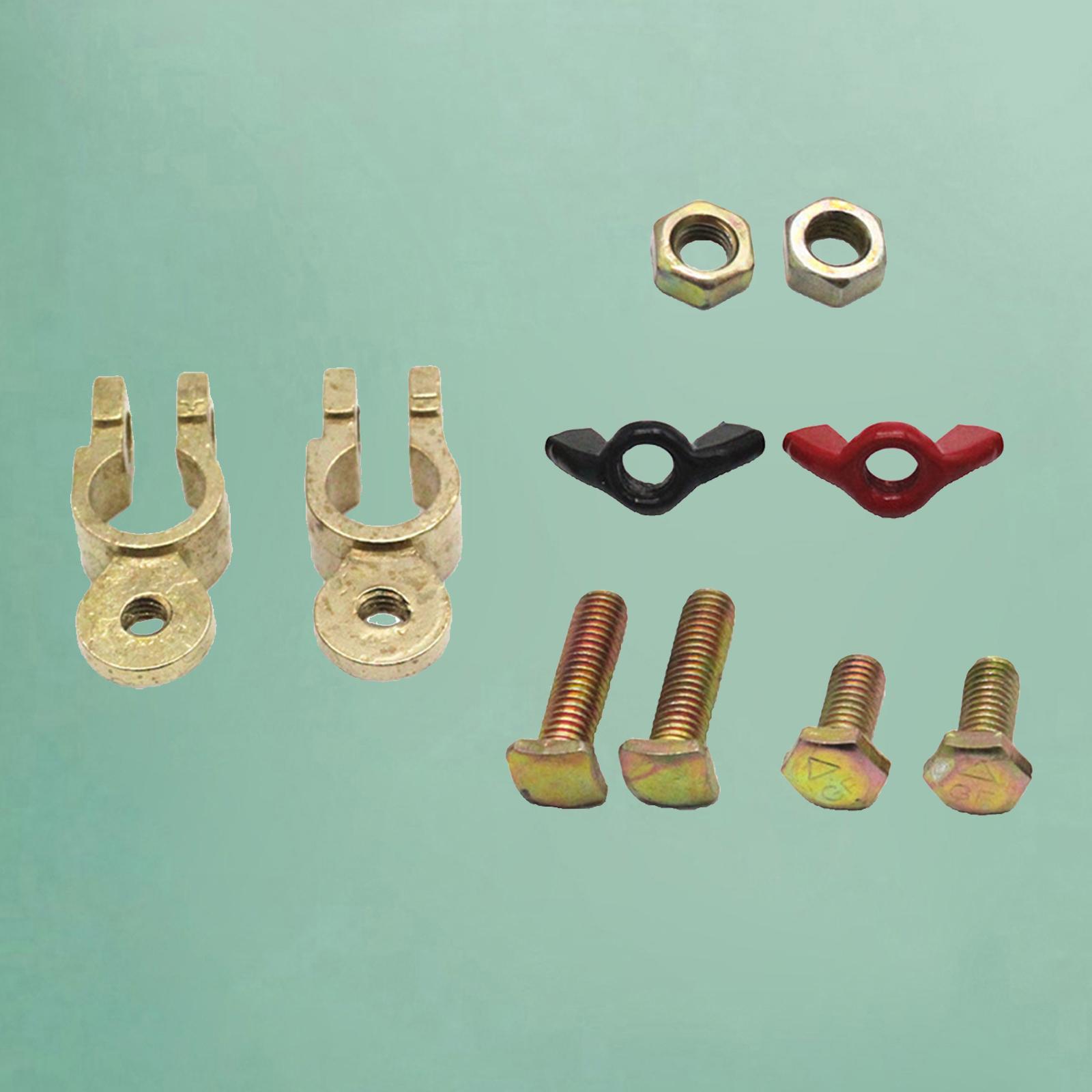 Marine Boat Brass Battery Terminal Positive & Negative Connectors Clamps