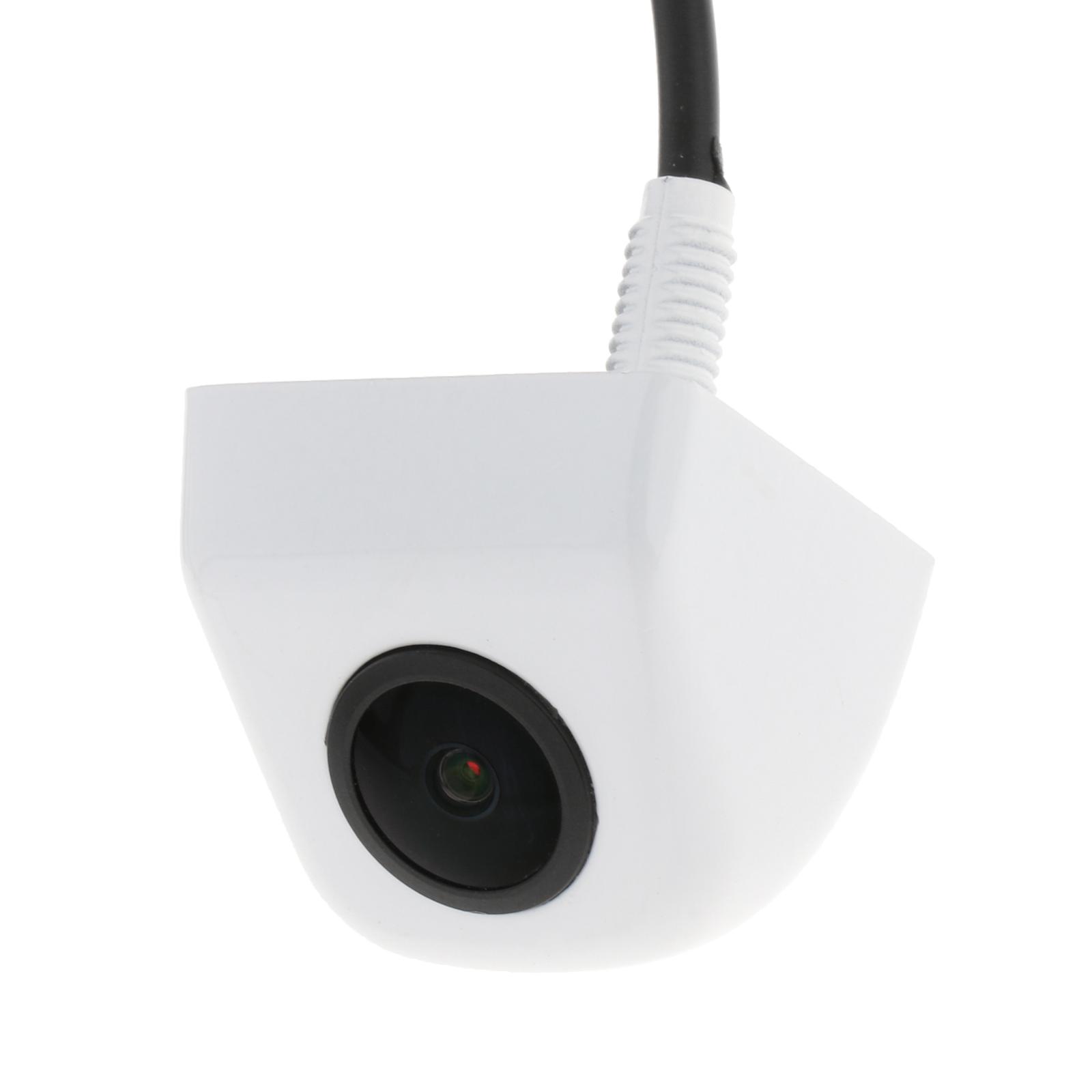 IP68 Car Backup Camera Night Vision for Monitor Driving  White AHD720-1080
