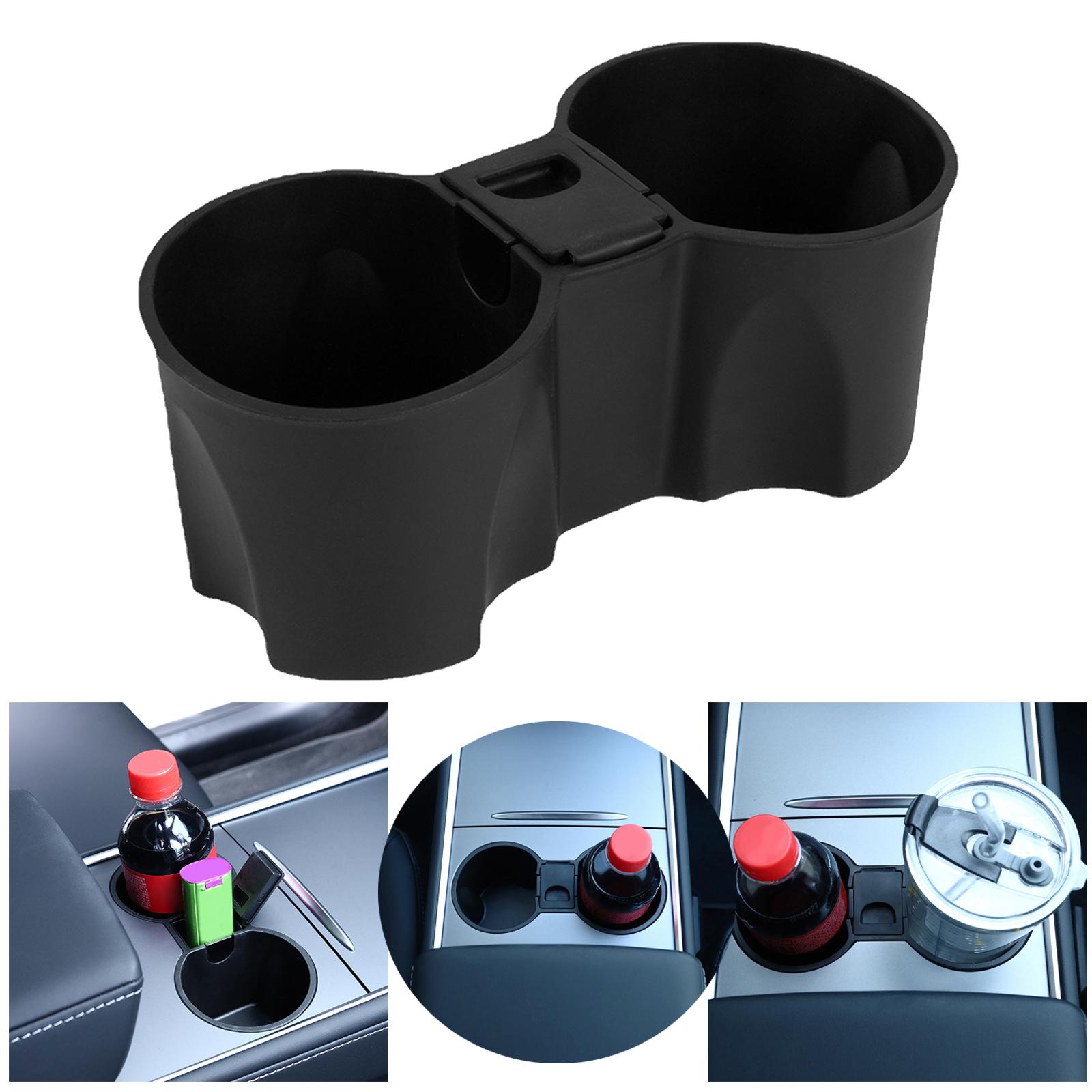 Silicone Car Cup Holder Leakproof for Tesla Model 3 Model Y Accessories
