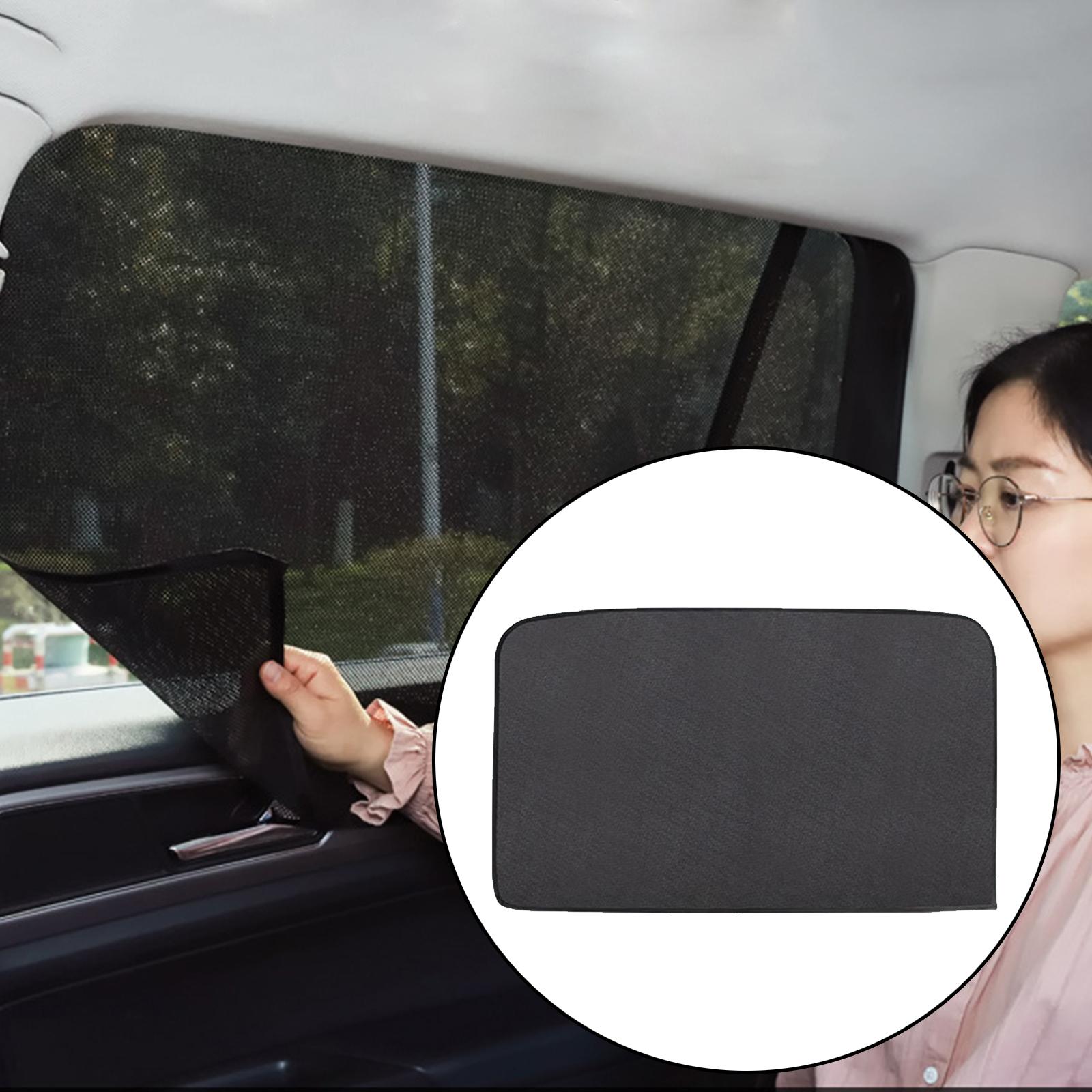 Car Magnetic Side Window Sunshade Premium Retractable Rear Standard