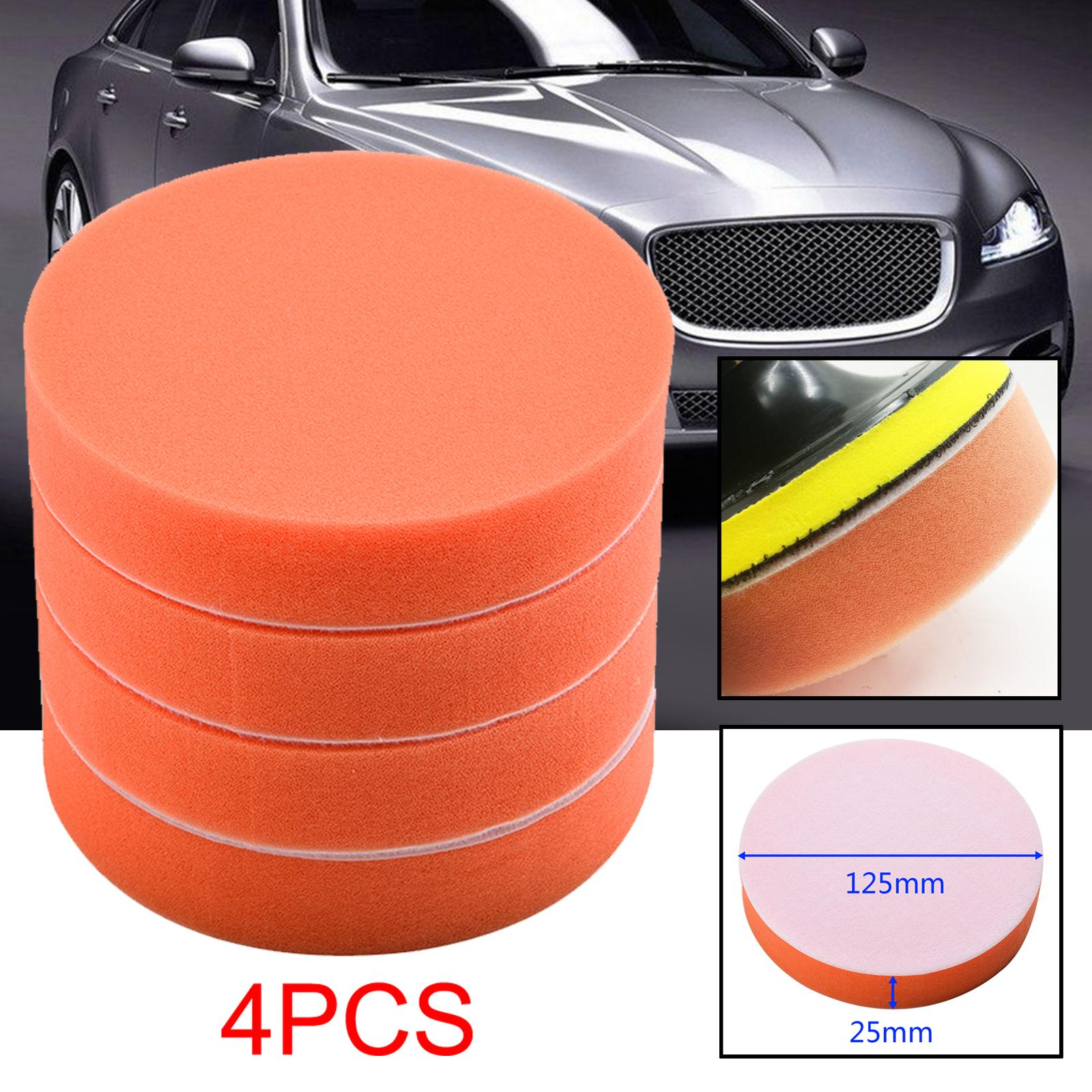 4Pcs Polishing Pads Auto Pads for Polishing Compounding Glass