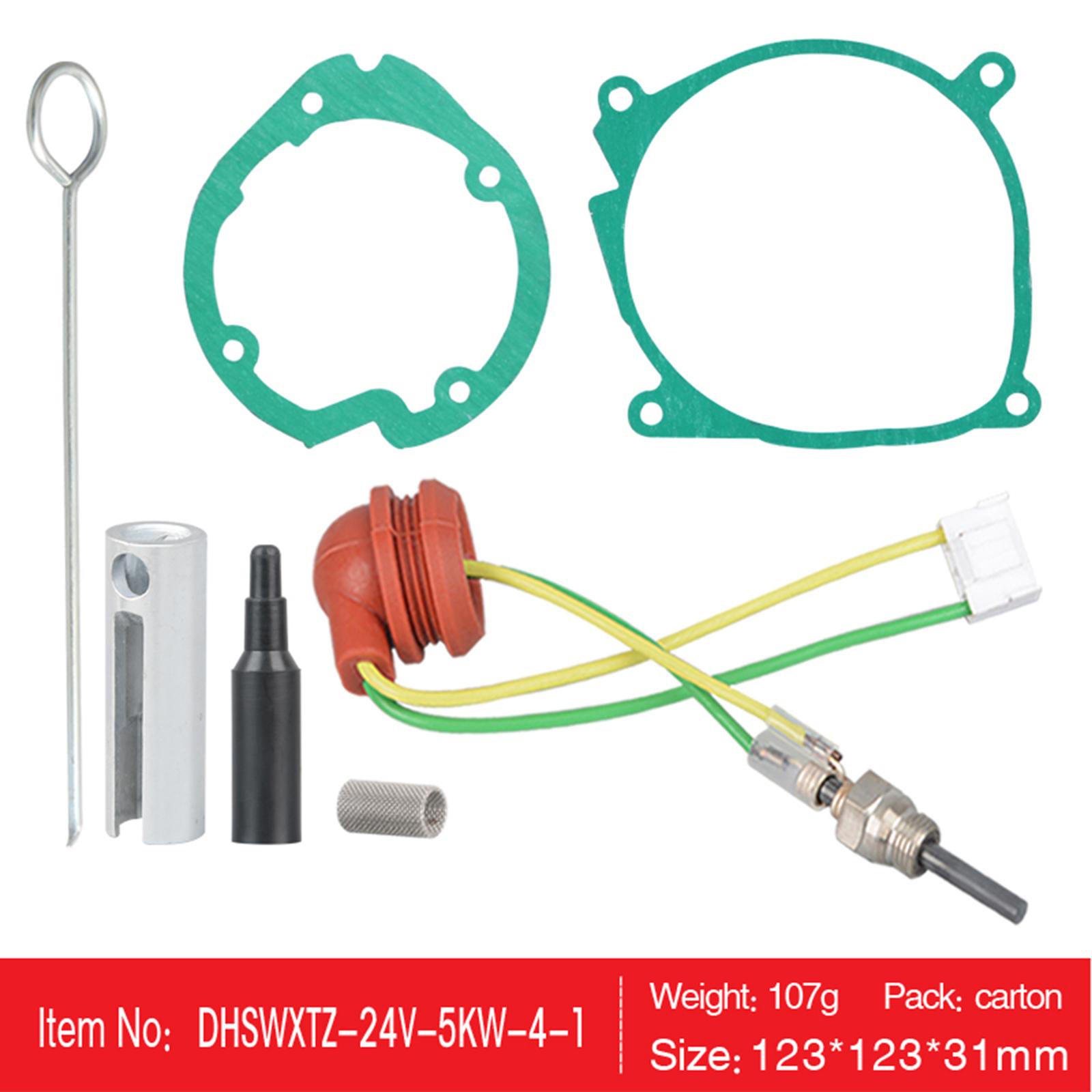 Glow Plug Repair Kit Maintenance Supplies for 24V 5kW Parking Heater