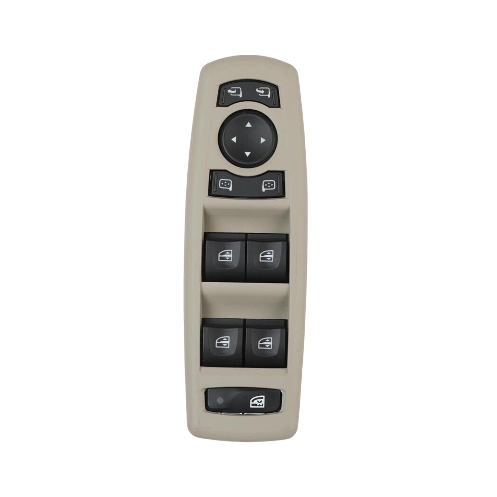 Power Window Switch Accessories Easy to Install for Renault Megane