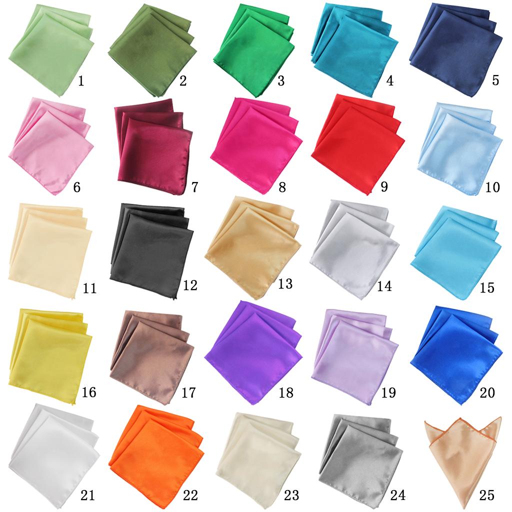 10x Polyester Napkin Pocket Handkerchief Square Wedding Party Tableware 01