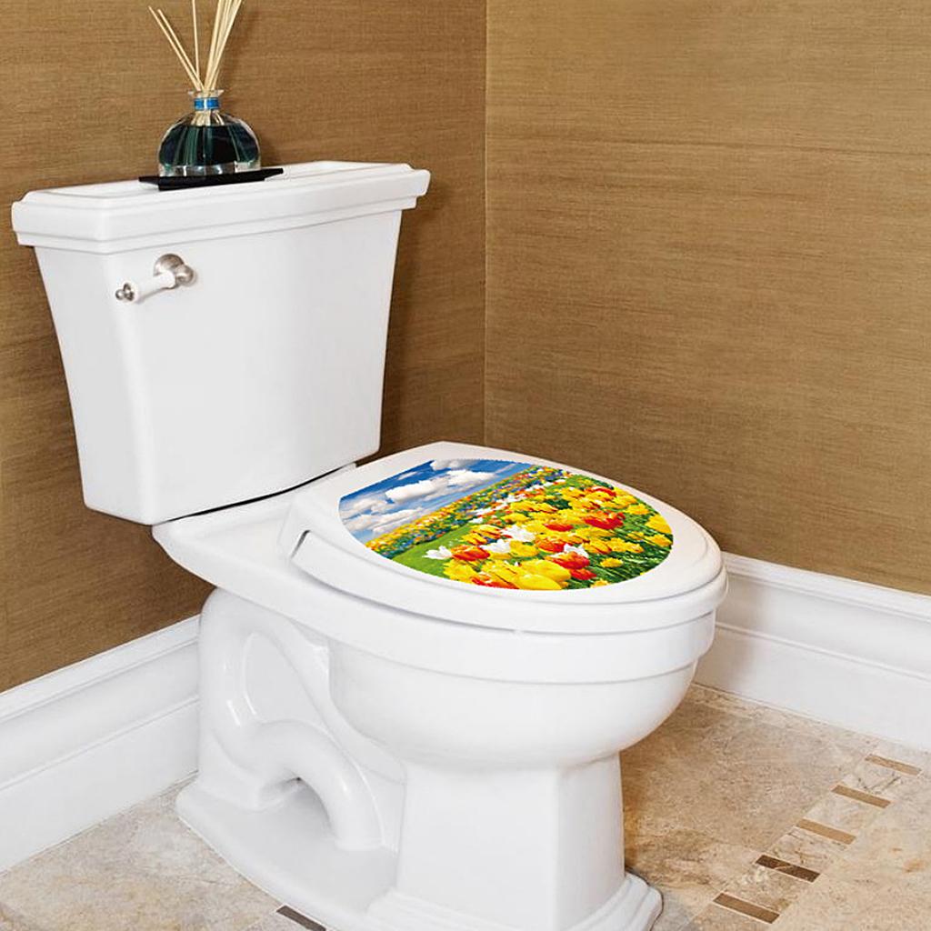 BATHROOM TOILET SEAT STICKER WALL DECAL WATERPROOF CAR WINDOW STICKERS MURALS eBay