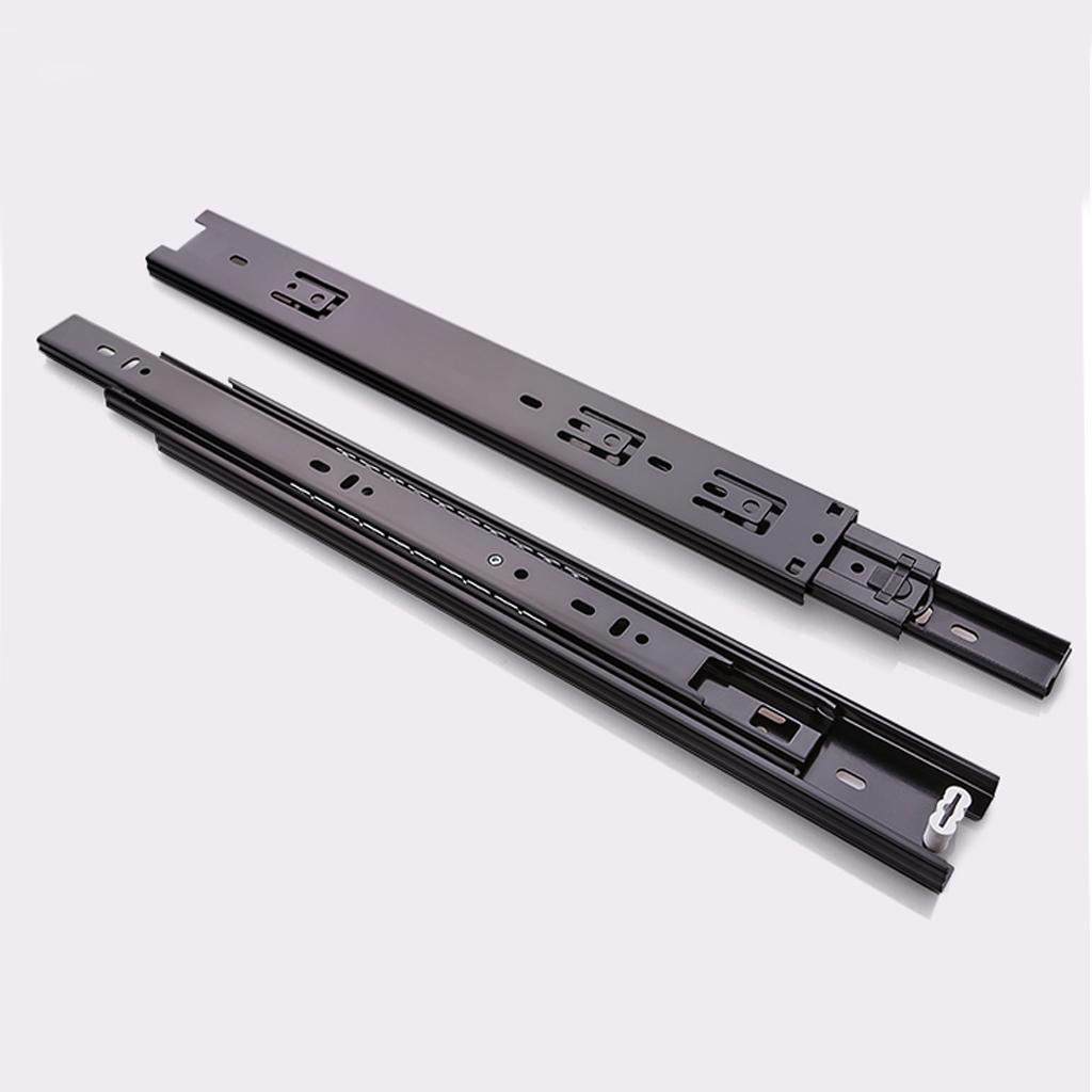 Soft Close Ball Bearing Drawer Slide Runners Wardrobe Slide Guide