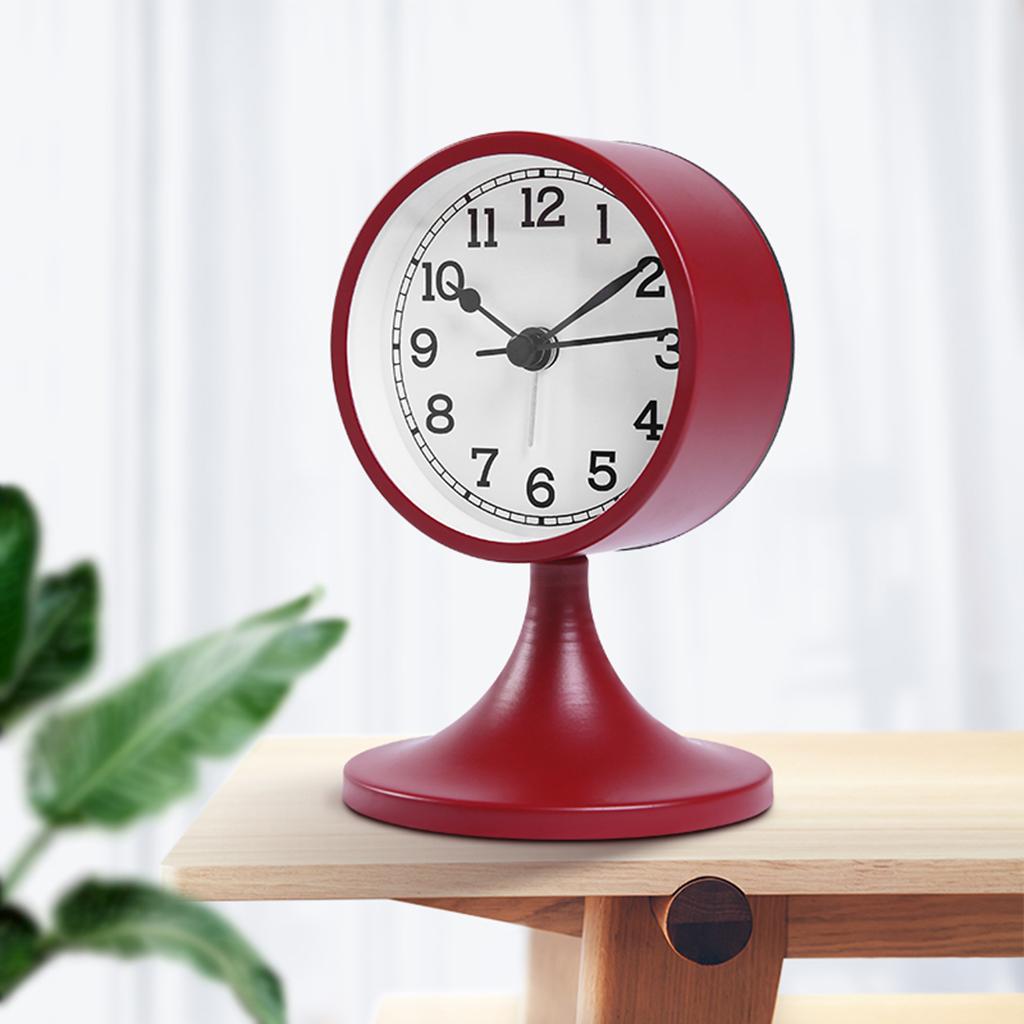 Multifunctional Alarm Clock Living Room Bedroom Digital Clock Red