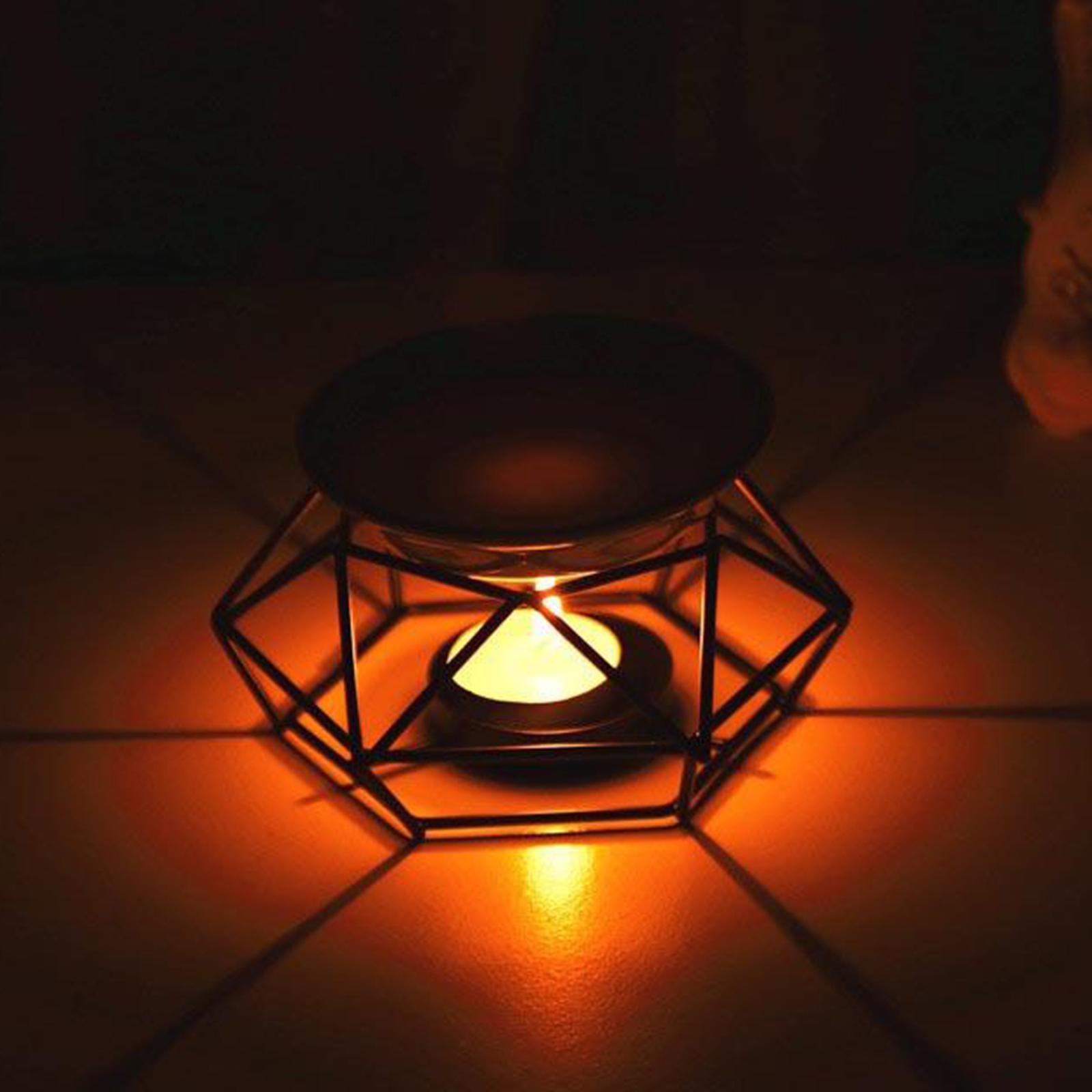 Essential Oil Burner Aroma Diffuser Warmer Tea Light Holder Aromatherapy