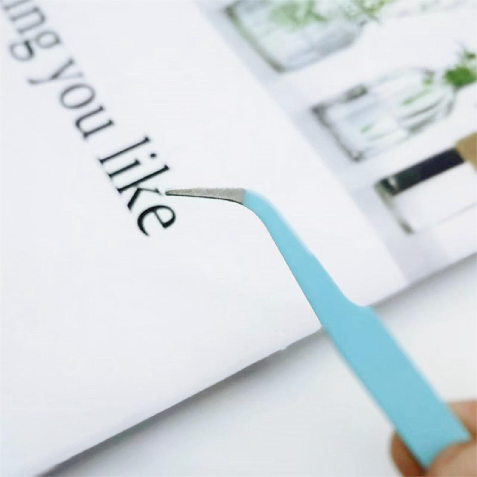 2x3x Eyelash Extension Tweezers Precision Tweezers for Stickers Jewelry Making