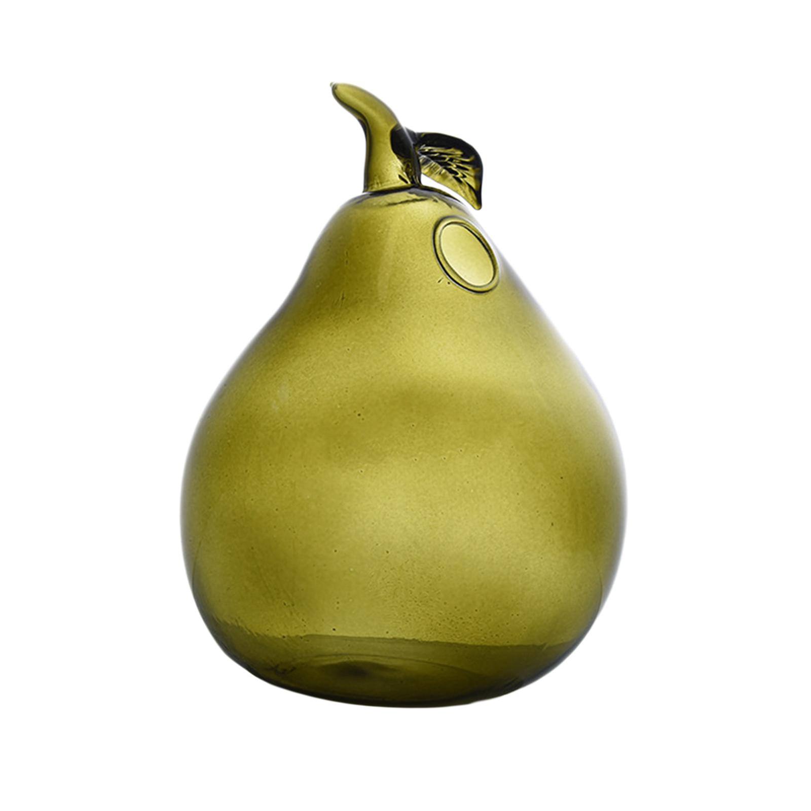 Glass Flower Vase Pear