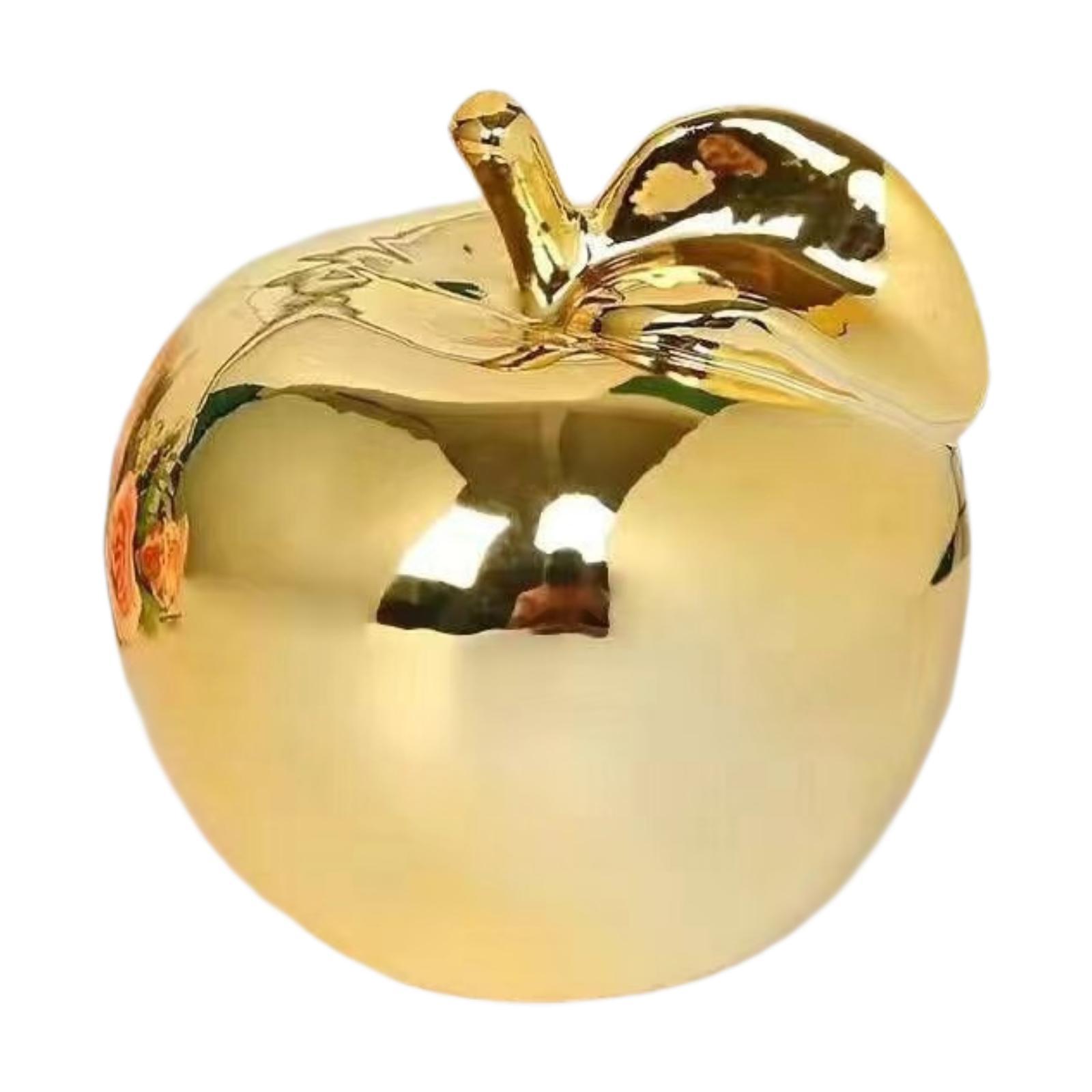 Fruit Sculpture Ornament Golden