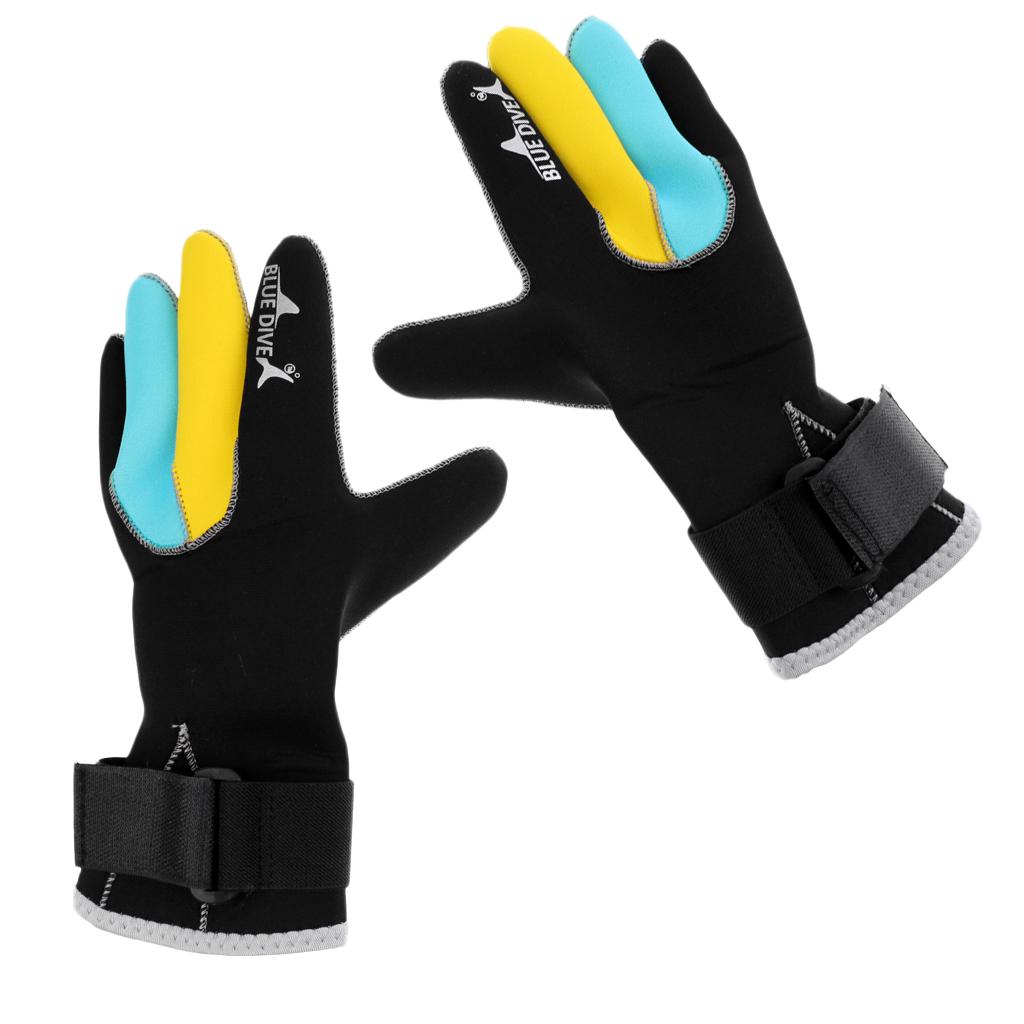 3mm Neopren Taucheranzug Handschuhe Kajak Tauchen Schwimmen Surfen Erwachsene 