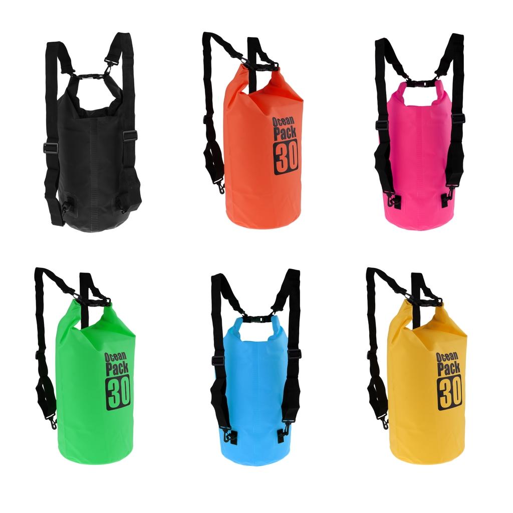 30L Waterproof Dry Bag Backpack for Kayak/Boat/Canoe ...