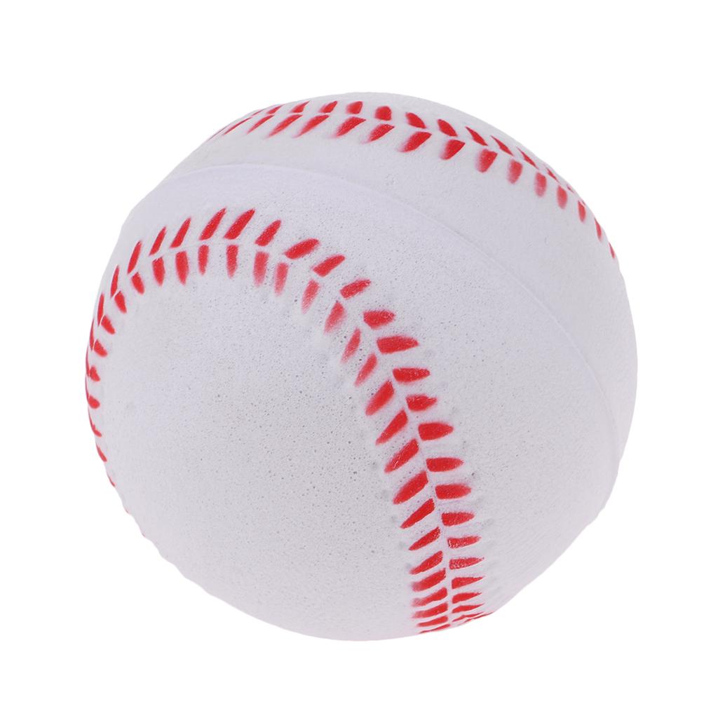 Safety Baseball Practice Training PU Softball Balls Sport Team Game White