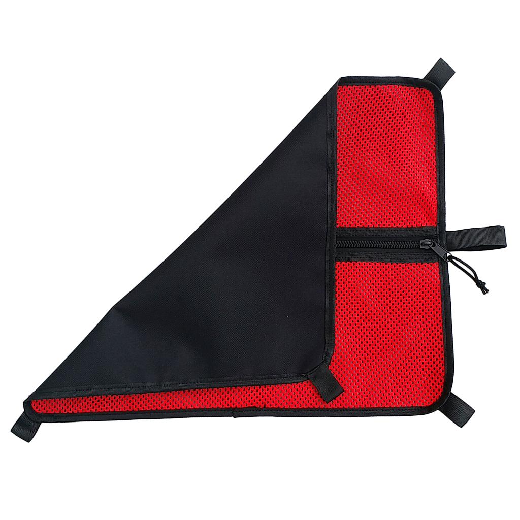 Premium Mesh Deck Storage Bag for Surfboard Paddleboard SUP Accessory Red