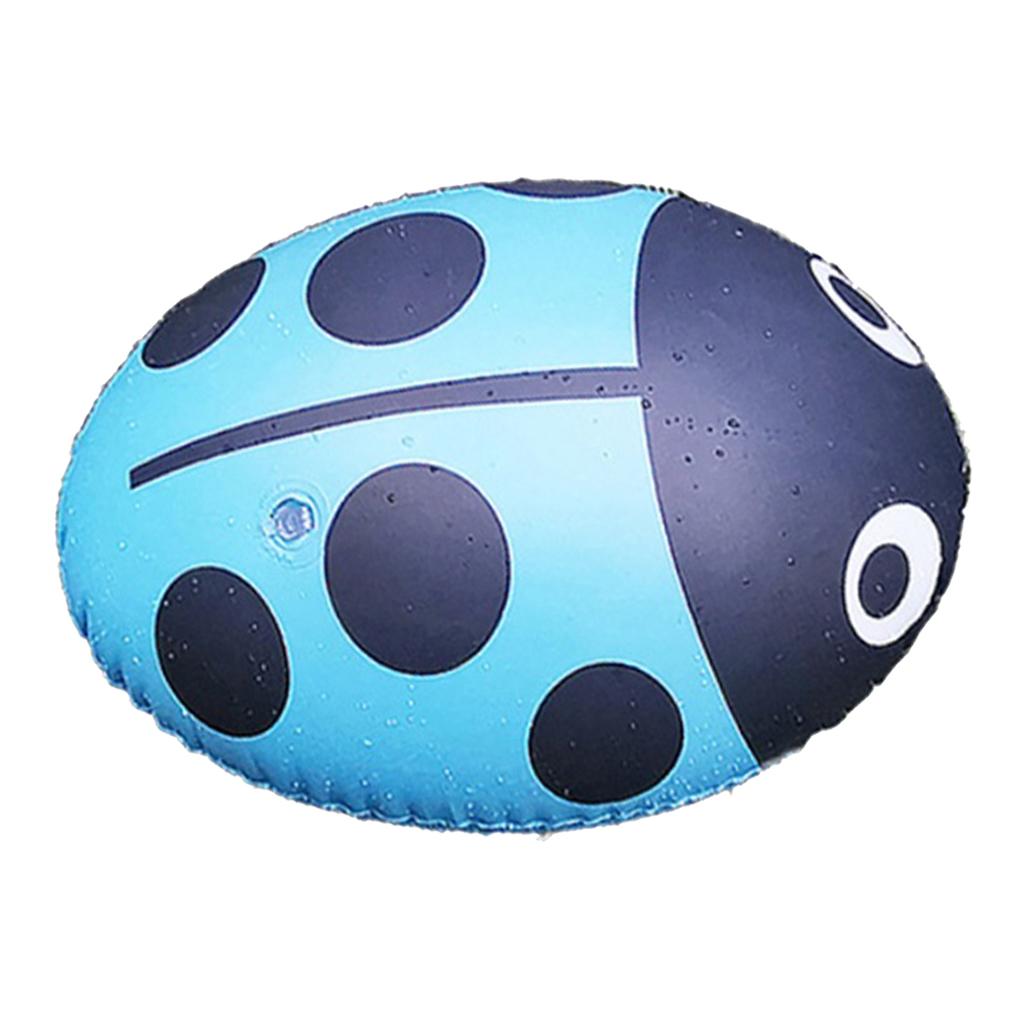 Inflatable Swimming Air Bag Float Buoy Gasbag Ladybug Flotation Ball Blue