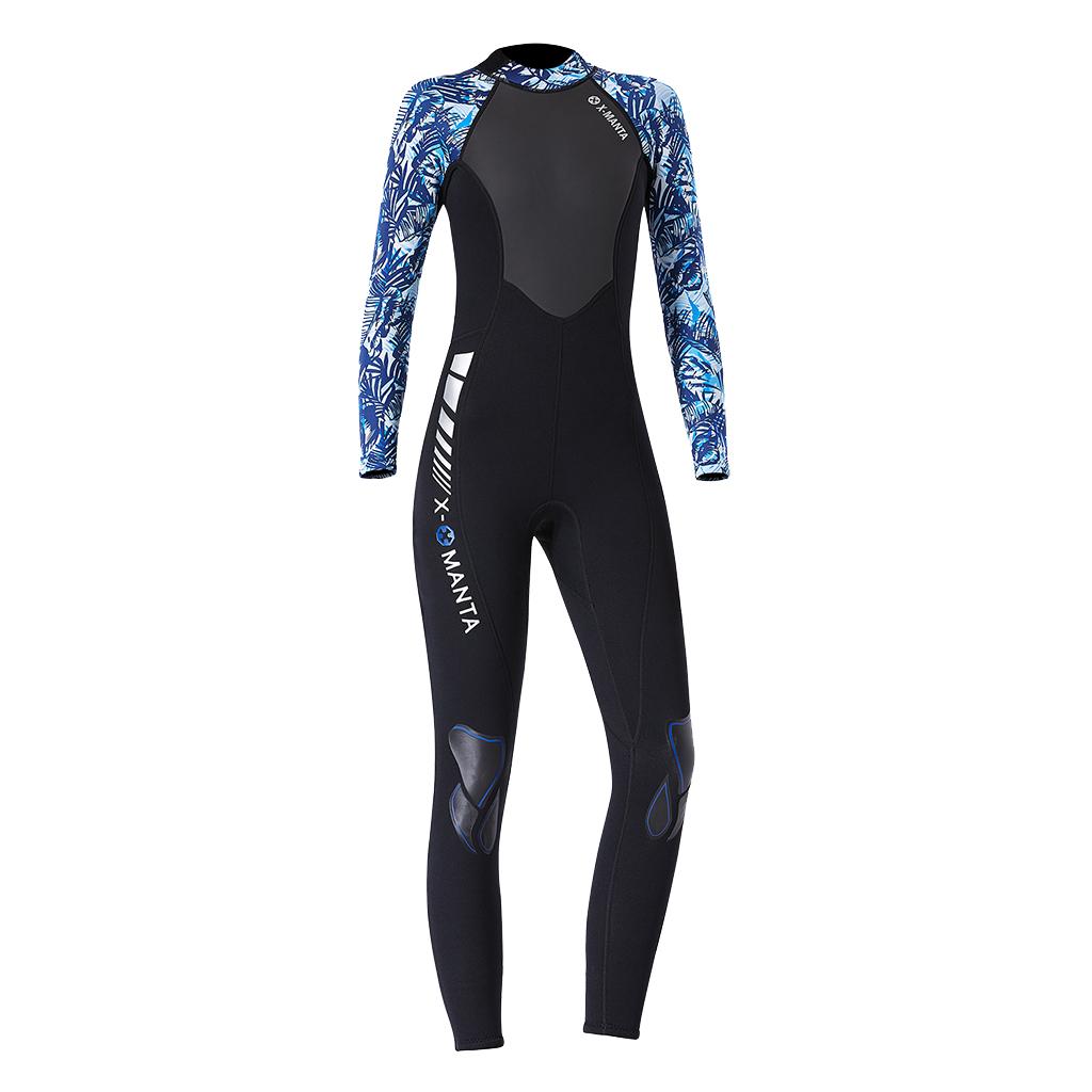 Frau Schwimmanzug Anti-UV Einteiler Badeanzug Neoprenanzug Surfanzug Tauchanzug 