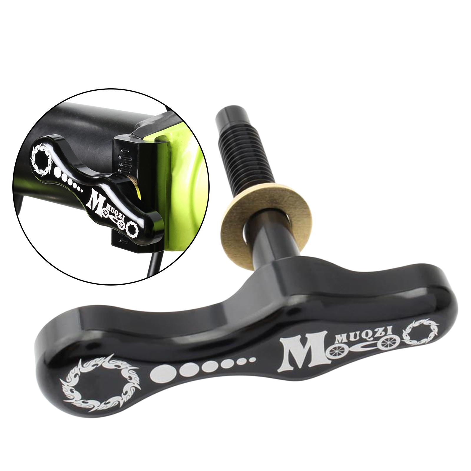 Folding Bike Hinge Bicycle Lever Lock Clamp Strengthen Wrench Lever Black