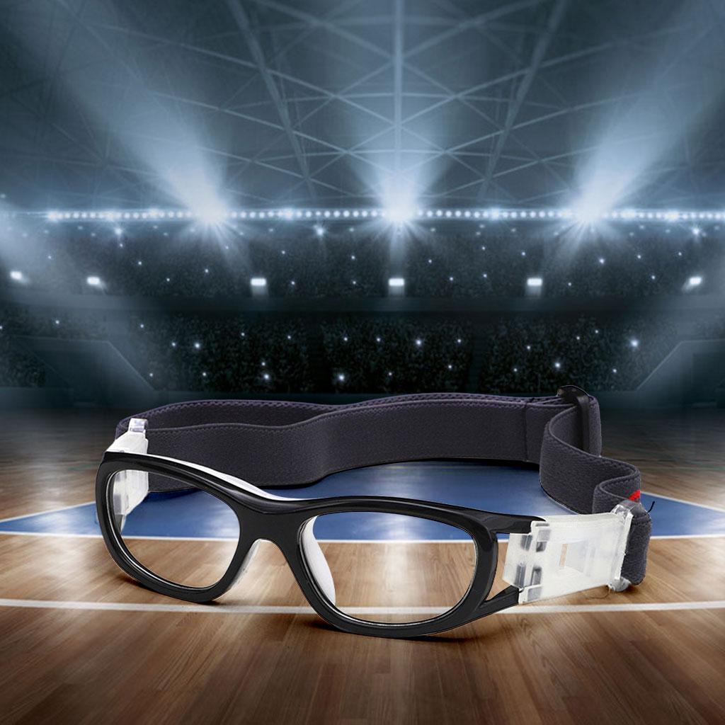 Football Basketball Glasses Anti Fog Wearable Tennis Cycling Sports Goggles Black