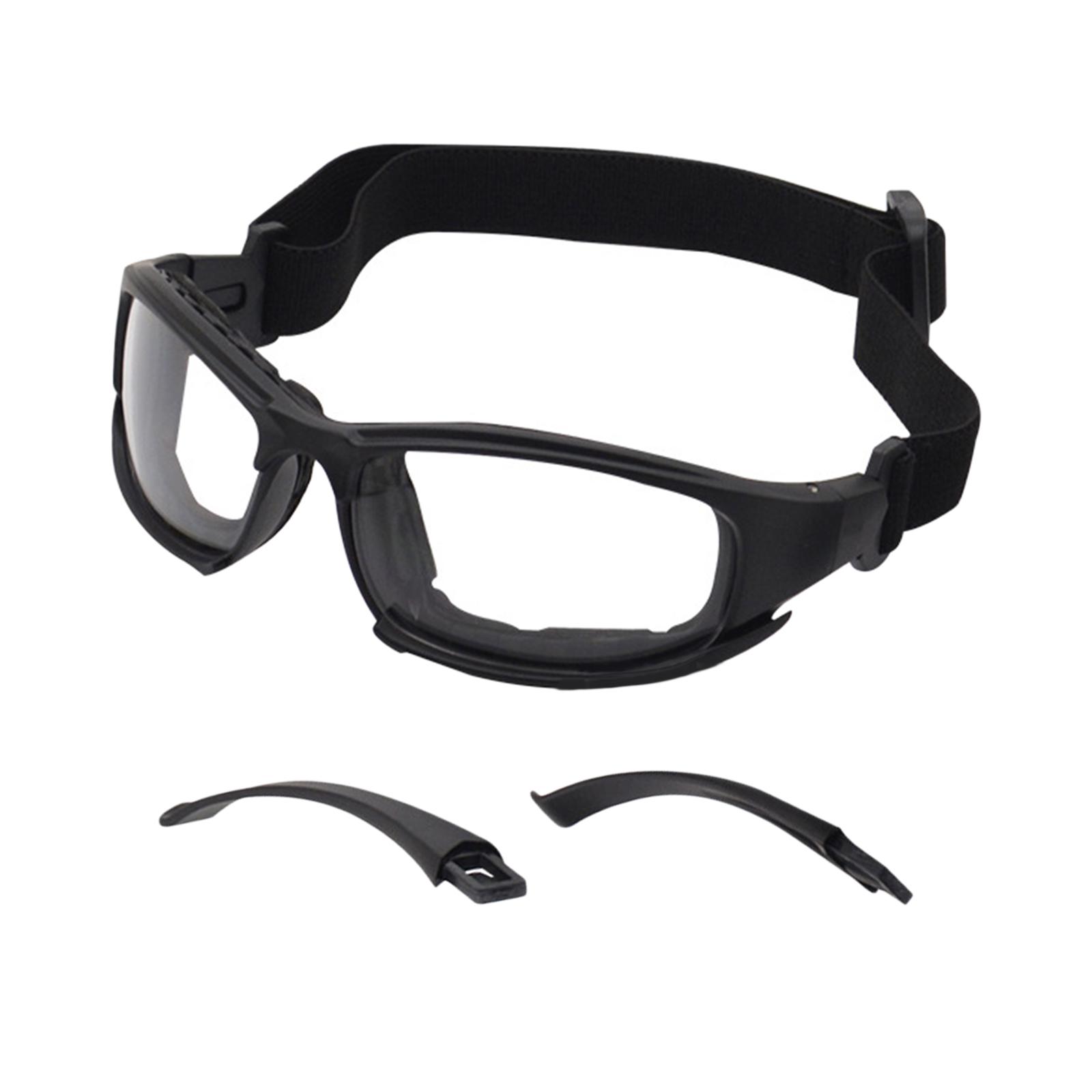 Lightweight Sports Glasses Goggles Unisex Eyewear Running Cycling Outdoor Clear