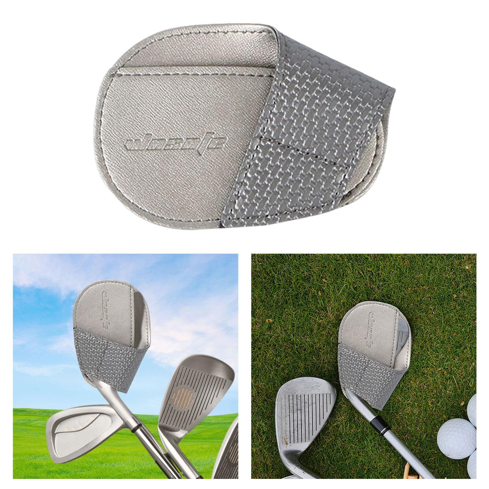 Golf Head Covers for Iron for Athlete Golf Sporting Accessories Golf Playing Gray