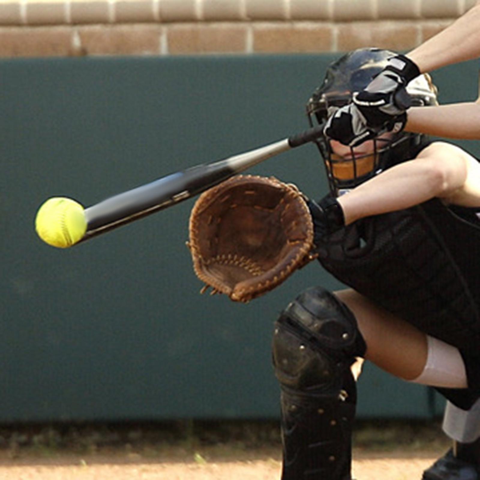 Baseball Catcher Glove Padding PU Leather Left Hand Slowpitch Softball Glove