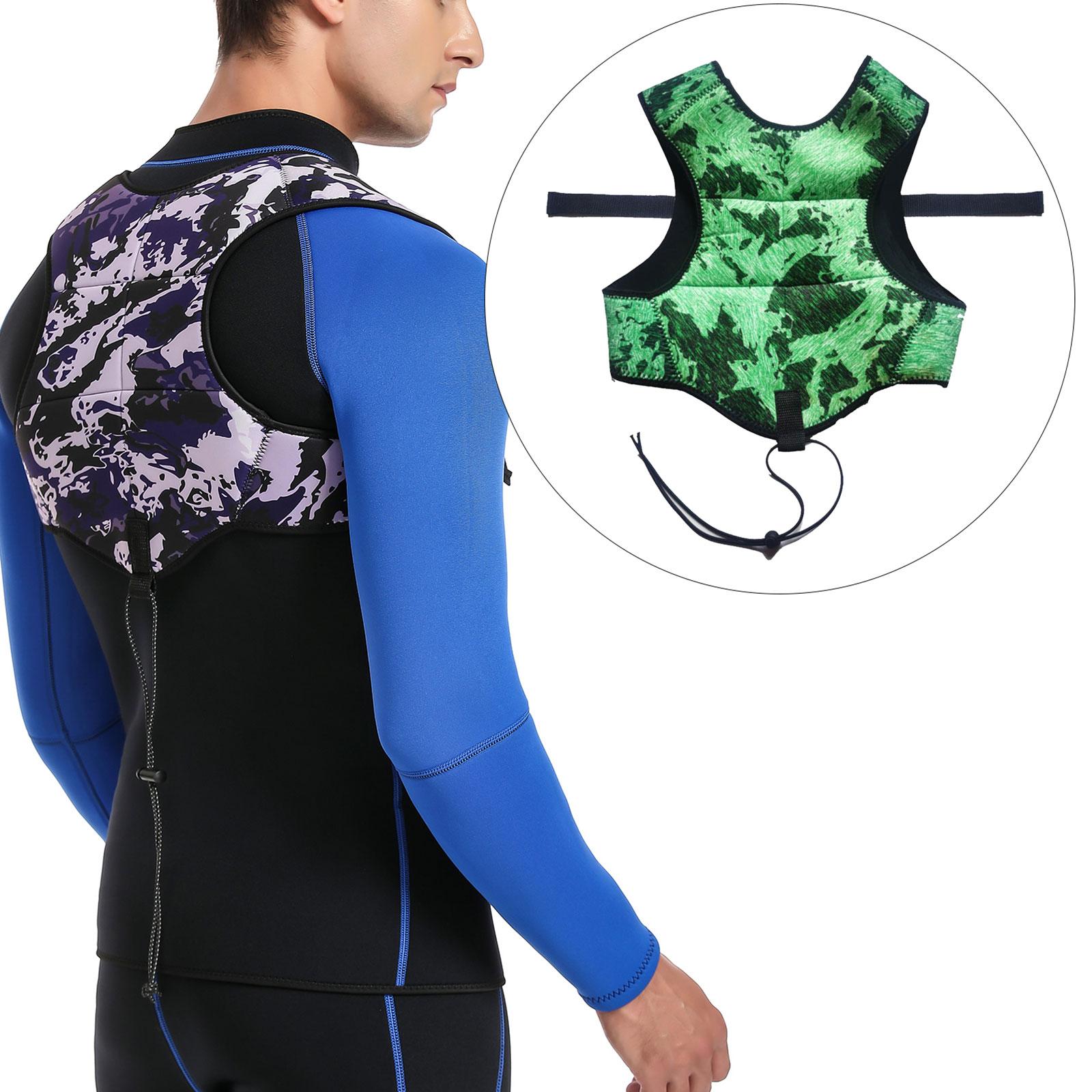 Diving Weight Vest Men Women Underwater Multifunctional Snorkeling Waistcoat L