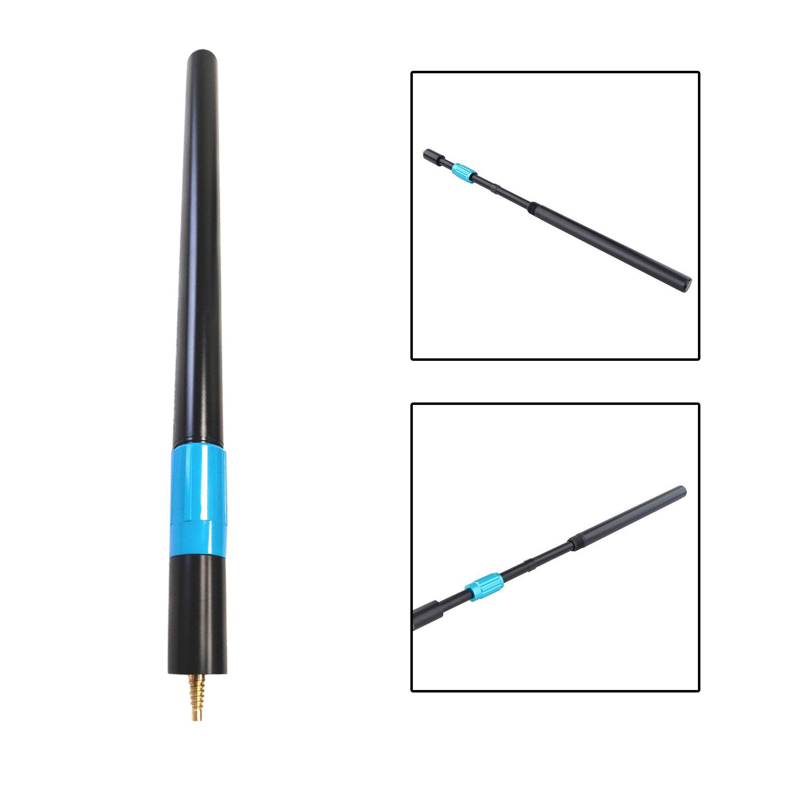 Billiards Snooker Cue Extension Telescopic Aluminum Alloy Pool Cue Extender