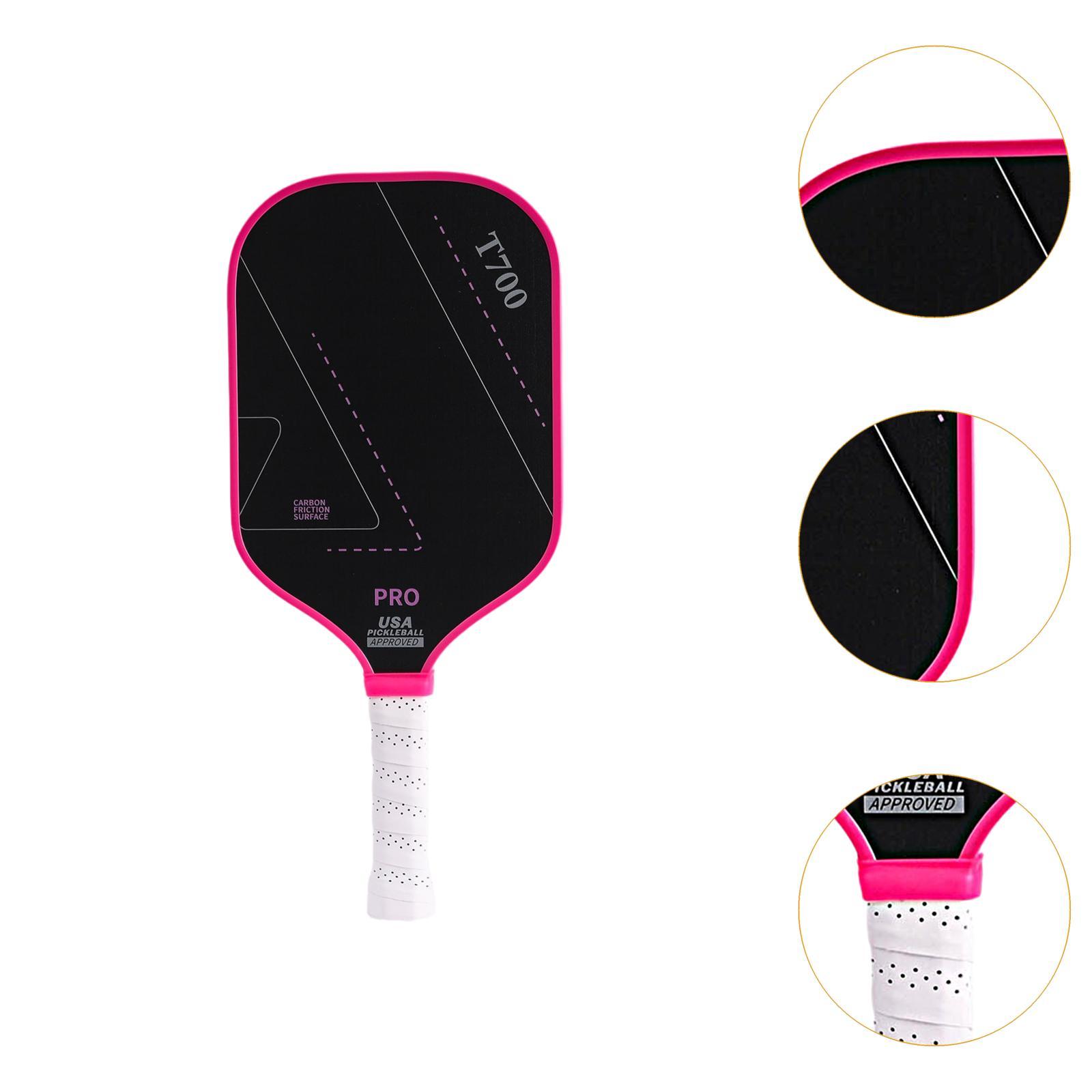 Pickleball Paddle Beginners Lightweight Training for Practice Outdoor Rose Red