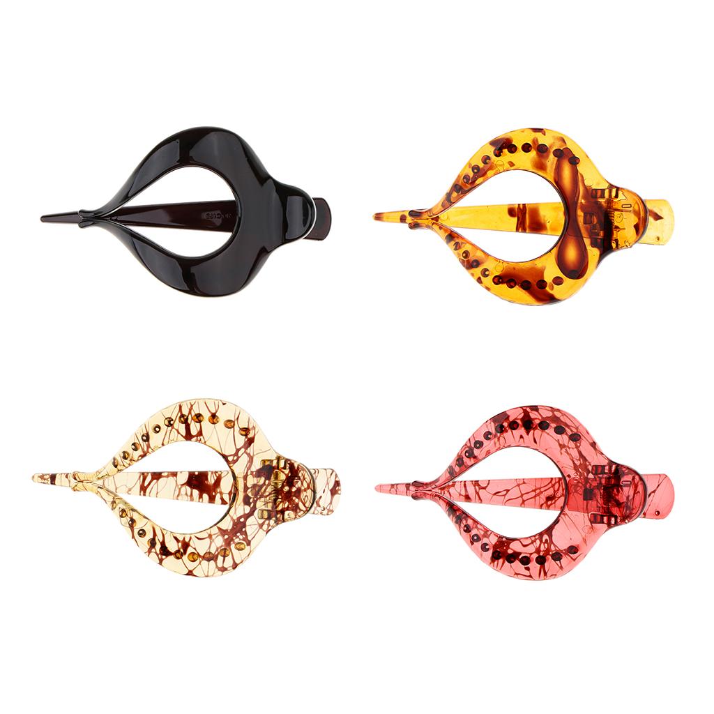 Large Heart Shaped Acrylic Hair Claw Banana Clip Clamp Jaw Light Coffee