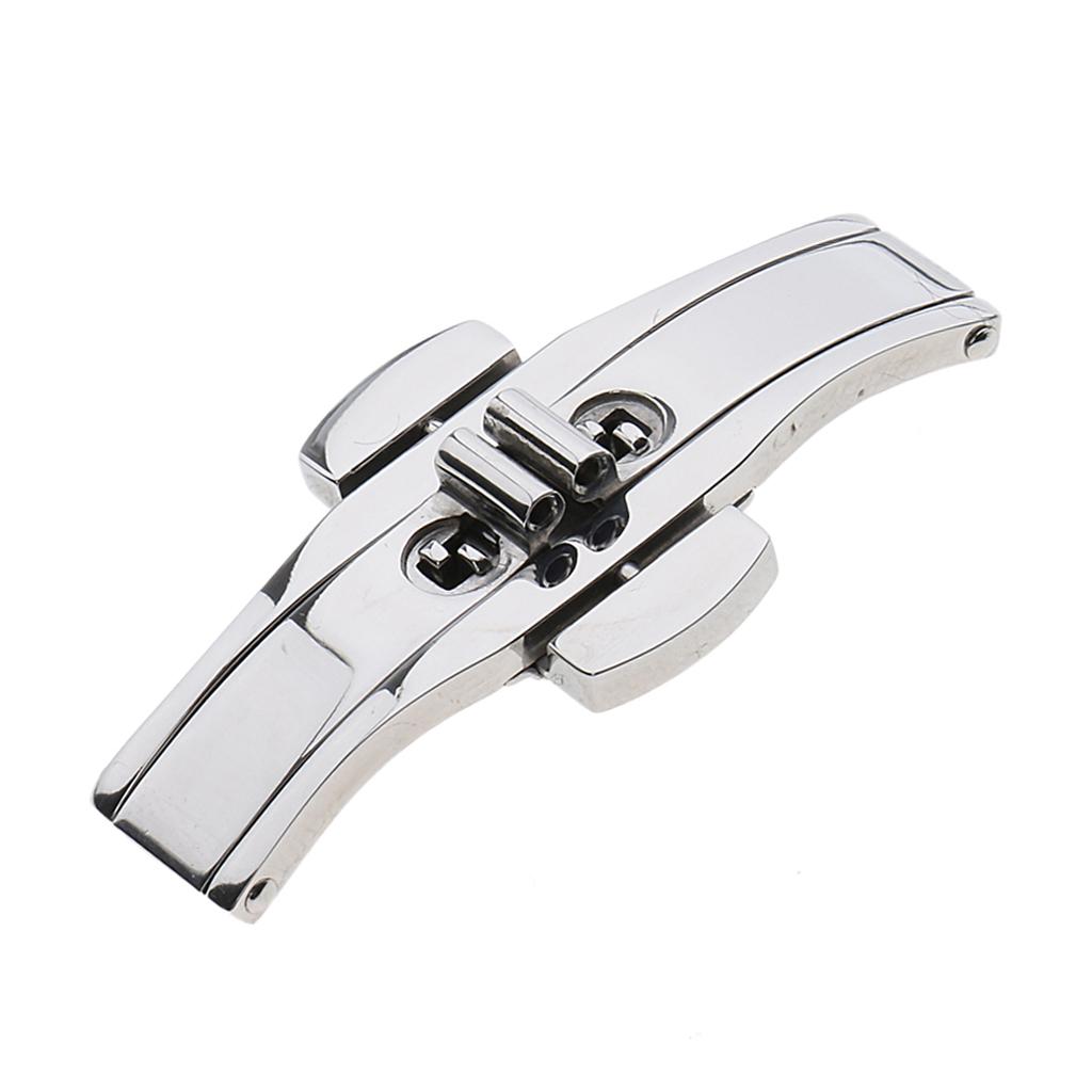 push button watch clasp