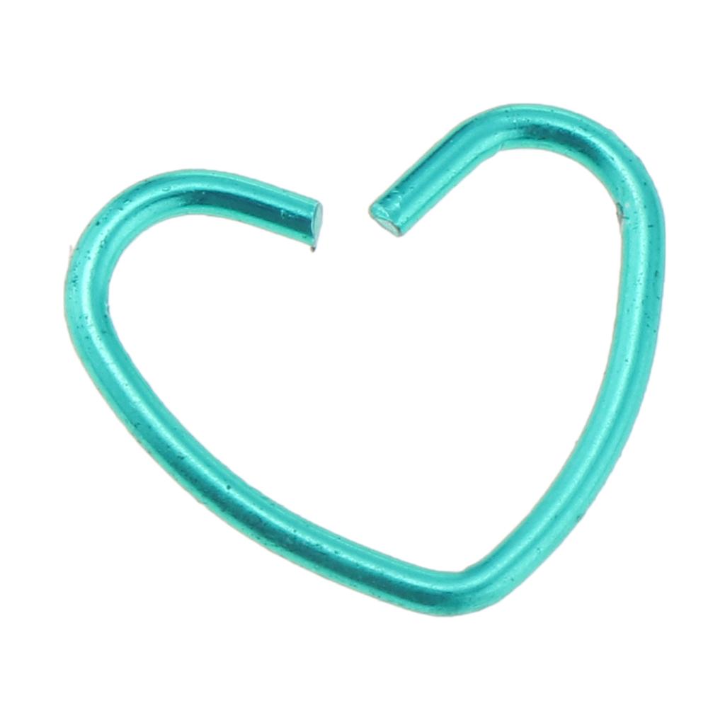 3x16pcs Stainless Steel Nose Labret Lip Tragus Rings Body Piercing Jewelry