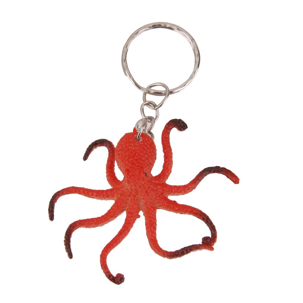 3x12pcs Marine Animal Keyrings