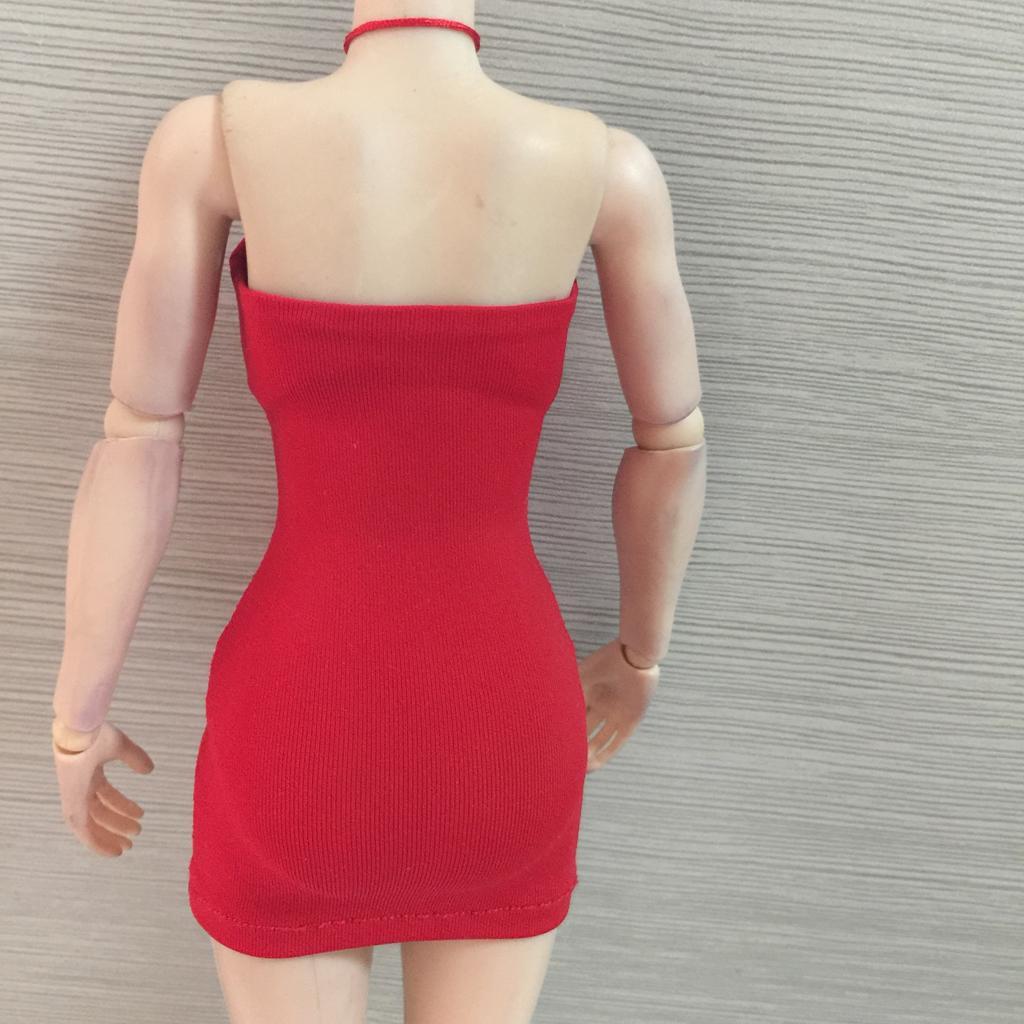 1/6 Scale Female Clothing Skirt Dress Set for 12'' Action Figure Outfit