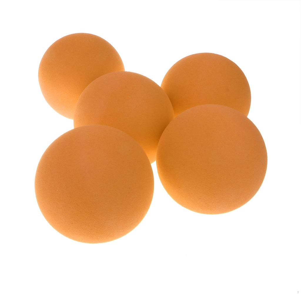 5St Flummi Springball Bouncing Ball Dopsball Pets Hund Spielzeug Orange